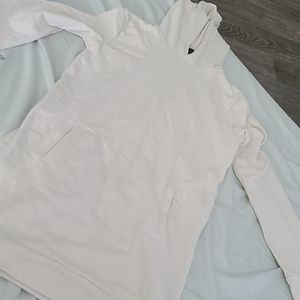 Hooded sweatshirt dress